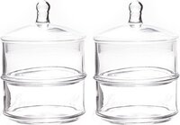 2x Cosy&Trendy Bonbonniere - 1.5L - 12 x 18 cm - Transparant