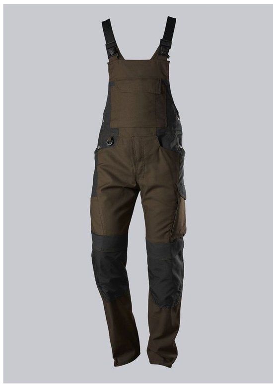 BP Tunics Robuste Mit Zakken voor kniebeschermers 1821-565 - Mannen - Kledingmaat 48/50 - Katoen - Braun/Schwarz