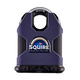 Henry Squire Stronghold 80 mm Steel Padlock, Closed Shackle, 6 Pin Cylinder