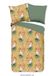 Muller Textiles Dekbedovertrek Papegaaien Lits Jumeaux 240x220 cm Oker Microvezel