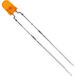 Vishay TLHO4400 Bedrade LED Oranje Rond 3 mm 13 mcd 60 ° 30 mA 2.4 V