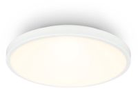 B.K.Licht BRILONER Competo LED Plafondlamp Wit Ø24 cm
