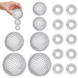 Merkloos Inovra Acupressuurballen 6 Stuks - Massageballen - Massageballetjes Voet - Trigger Point - Stressverlichting - Duurzaam Silicone