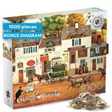 Buffalo Games - Silver Select – Charles Wysocki – Old Cape Cod – 1000 stukjes puzzel voor volwassenen