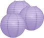 Lampionnen pakket lila 6x