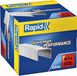 Rapid 9/14 mm supersterke nietjes, voor het nieten van 80-110 vellen, gebruik met zware nietmachines, gegalvaniseerde draad, doos van 5000, 24871500