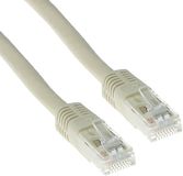 ACT IB1051 CAT6A U/UTP LSZH Patchkabel - Ivoor - 1,5 meter
