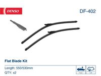 DENSO platte ruitenwisserset DF-402 (550/530mm, linksgestuurd)