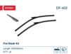 DENSO platte ruitenwisserset DF-402 (550/530mm, linksgestuurd)