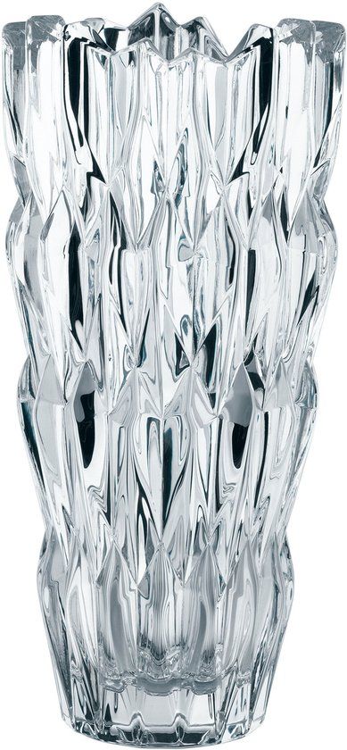 Nachtmann Vaas Quartz Transparant Glas Rond Modern