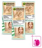 Garnier SkinActive BB Cream Classic Light, soin 5-en-1, 50 ml - Lot économique - 3 pièces