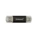 Intenso Twist Line 512 GB, Dual USB-stick 3.2 Gen 1x1, USB-C en USB-A, 70 MB/s, antraciet