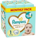 Pampers Premium Care Maat 1 Maandbox 156 Luiers