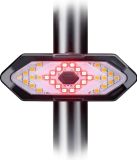 Dunlop Fietslamp Oplaadbaar - Achterlicht Fiets Met Richtingaanwijzer