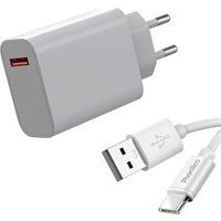 Phonillico® 33W Snellader + USB-C USB-kabel voor Oppo A96/A95/A94/A76/A74/Reno6 Lite/Reno5 Lite/Reno4 Lite/Find X2 Lite