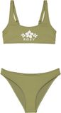 Roxy Solid Active Rg Bralette Bikini Groen 16 Years Meisje