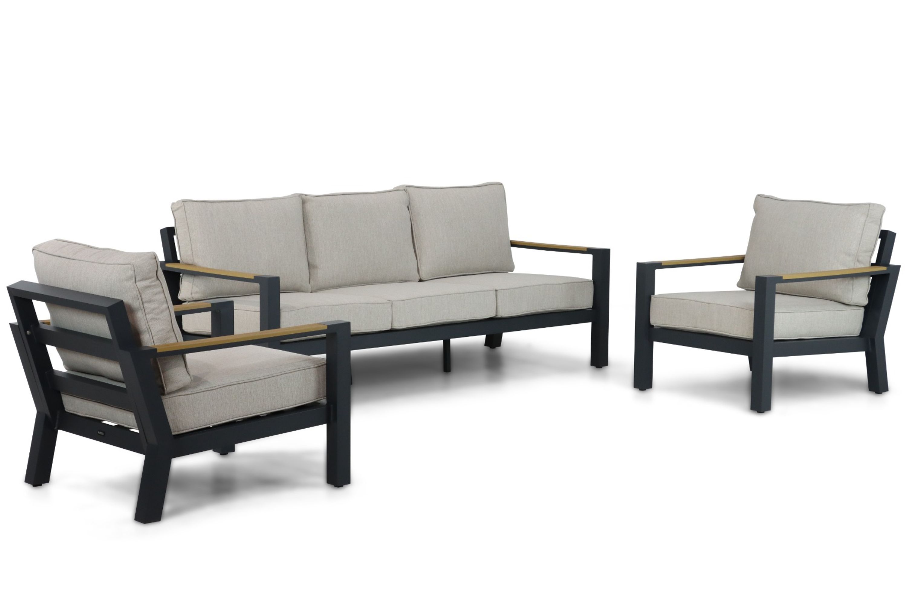Lifestyle Garden Furniture Lifestyle Bilbao stoel-bank loungeset 3-delig