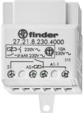 Finder 27.21.8.230.4000 Stroomstootschakelaar Inbouw 1x NO 230 V/AC 10 2300 VA 1 stuk(s)