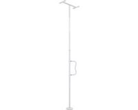 VEVOR Veiligheidsbeugel Handgreep Vloer Plafond 136kg Plafondhoogte 305cm Wit