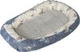 Medi Partners Babynest Knuffelnest 100% Katoen Nest Reis Bed voor baby's 100x60x15cm Uitneembaar inzetstuk (Dromenvangers met grijze Minky)