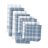 DII 100% katoen, machinewasbaar, sneldrogend en absorberend, blauw, keukenset