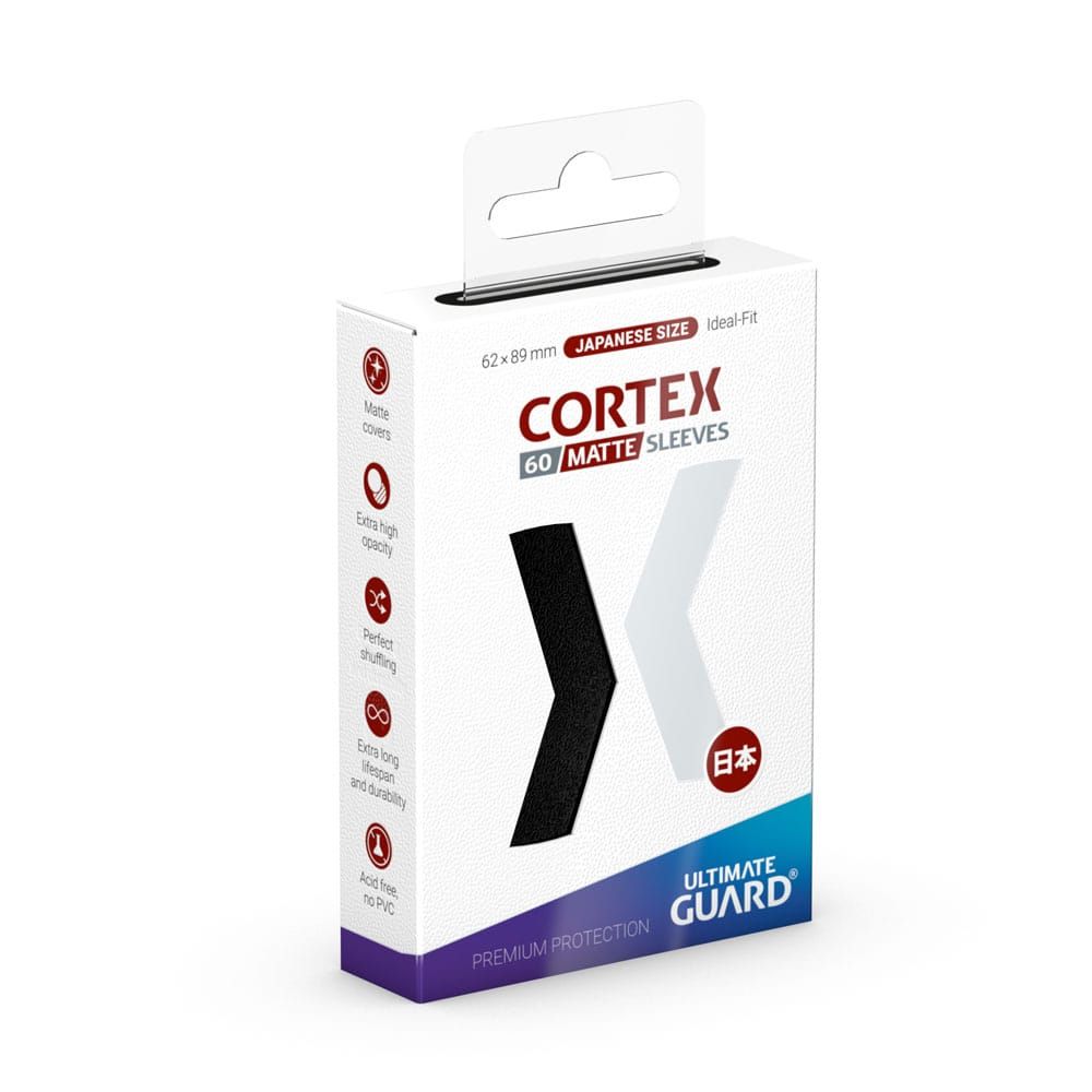 Ultimate Guard Cortex Sleeves Japanese Size Matte Black