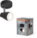 Osram LED SPOT PEAR Plafondspot, Noir