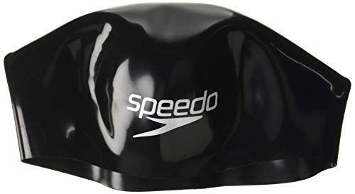 Speedo Unisex's Fastskin Cap Zwemmen, Zwart/Wit, M