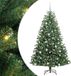 vidaXL Kunstmatige Inklapbare Kerstboom Groen 180 cm PVC en Metaal