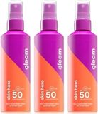 Gleam Zonnebrand XL Voordeelverpakking SPF50 - 3x200ml