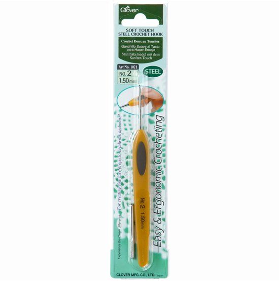 Clover Soft Touch Haaknaald 1.5 mm