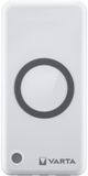 Varta 10000 mAh Power Bank - Draadloos Opladen - Wit