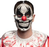 Boland Masker Horrible Clown met beweegbare kaak - Volwassenen - Halloween - Horror - Clown