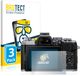 BROTECT Screenprotector 3 Pièces pour Olympus OM-D E-M5 Mark III Verre protecteur transparent