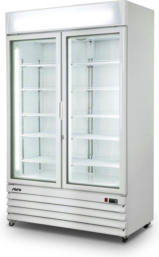 SARO D 800 - Vrieskast met 2 glazen deuren - 800 liter