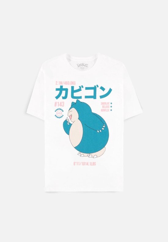 Difuzed pokémon - snorlax - women's short sleeved t-shirt