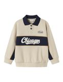 NAME IT - NMMLUCAN LS NREG SWEAT POLO UNB - Jongens - Sweaters - Maat 110