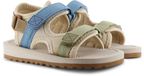 Shoesme Beige Lichtgewicht Sandaal - Sandalen Kind - Jongens - Beige Blue Green - Spandex - Maat 30