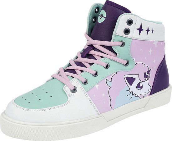 Pokémon Galar-Ponita Dames Hoge Sneakers - Meerkleurig - EU40