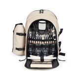 Livoo Picknickrugzak voor 4 personen, SE970C, 11L, 600D, 30 accessoires, crème