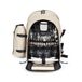 Livoo Picknickrugzak voor 4 personen, SE970C, 11L, 600D, 30 accessoires, crème