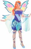 Bloom Vegaoo - Kostuum Bloom Winx Club kinderen Blauw 122/134