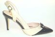 SA0345 Zerosey SA0345 NUDO Scarpa donna sandalo lucido nudo e nero