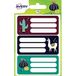 Avery Etiketten fantasie dieren, 76 x 34 mm, panda, lama, luiaard, 15 stuks
