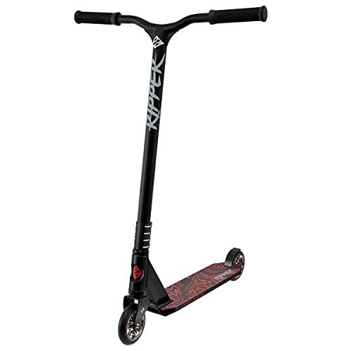 StreetSurfing Freestyle Stuntstep RIPPER Bloody Zwart