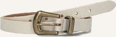 Notre-V 4314 Riemen - Gebroken wit - Maat 95