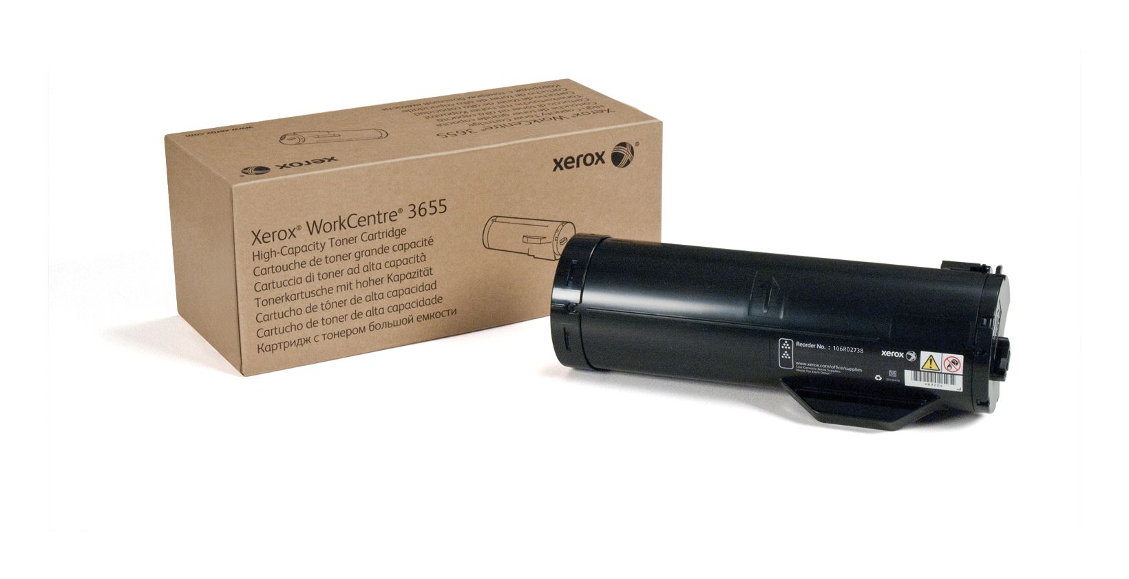 Xerox WorkCentre 3655 - Zwarte tonercartridge - 14.400 pagina's