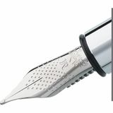 Faber-Castell Ambition OpArt White Sand vulpen, penpunt EF