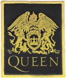Rock Off Queen - Classic Crest Patch - Zwart