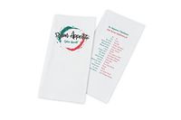 FUNNY Buon Appetito 1000 servetten motief "Guten Appetit ich leer Italië 2-laags 8 vouw wit pulp 40x40 cm